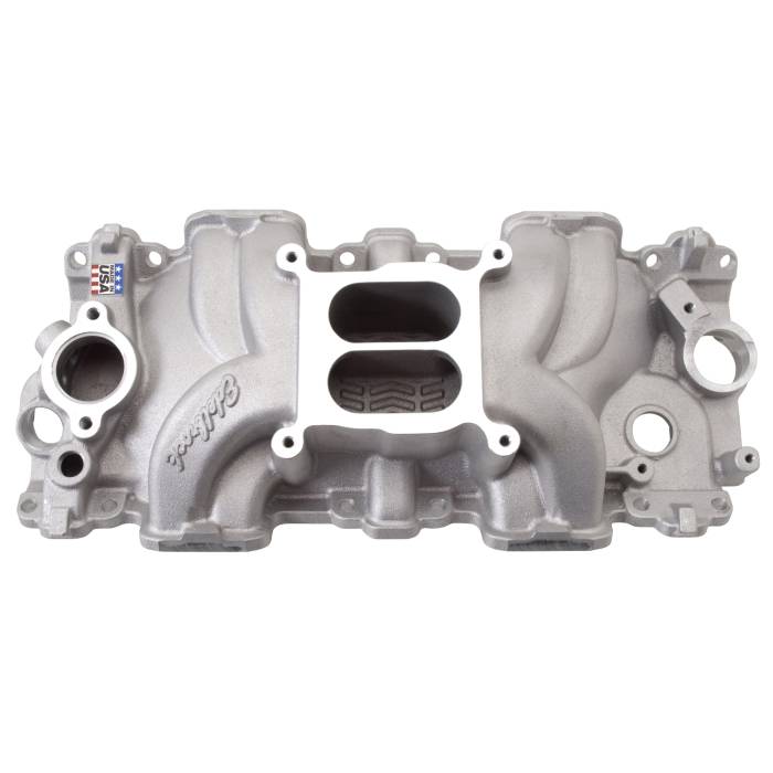 Edelbrock - Edelbrock RPM Dual Quad 409 SM Port Intake Manifld 7158