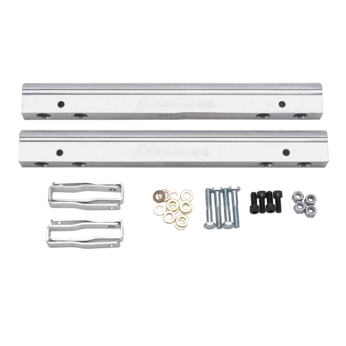 Edelbrock - Edelbrock Small Block Chevy Fuel Rail Kit 3630