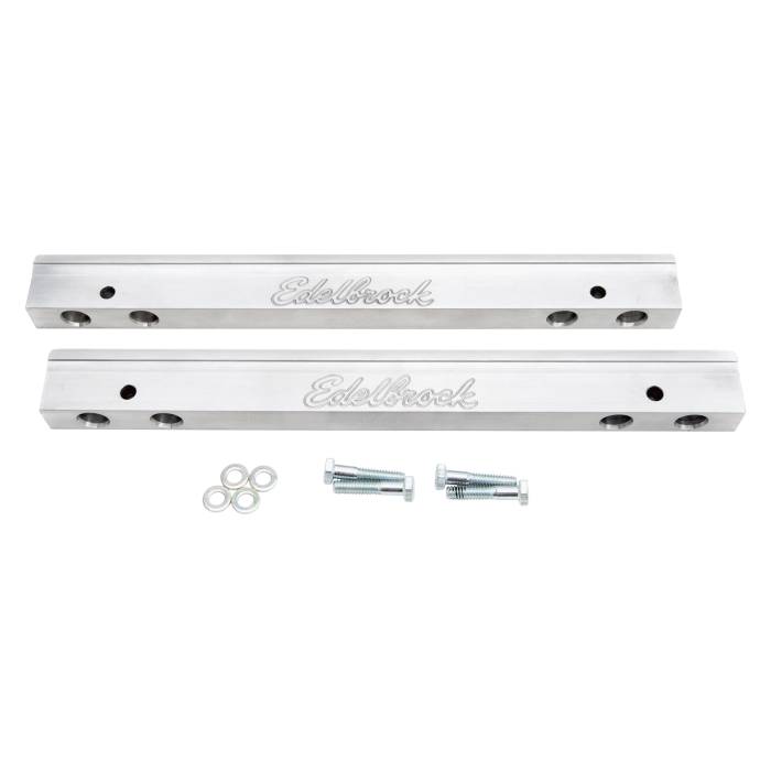 Edelbrock - Edelbrock Fuel Rail Kit, Pontiac, Torker II 3637