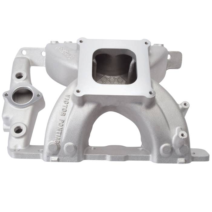 Edelbrock - Edelbrock Victor Pontiac STD Flange Carb Intake 2957