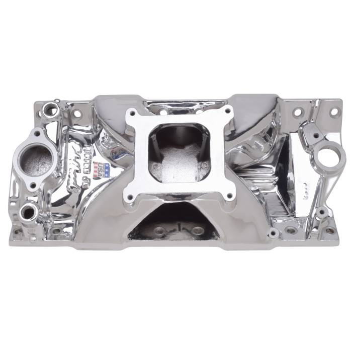 Edelbrock - Edelbrock E-Shine Victor Jr SBC Intake Manifold 29754