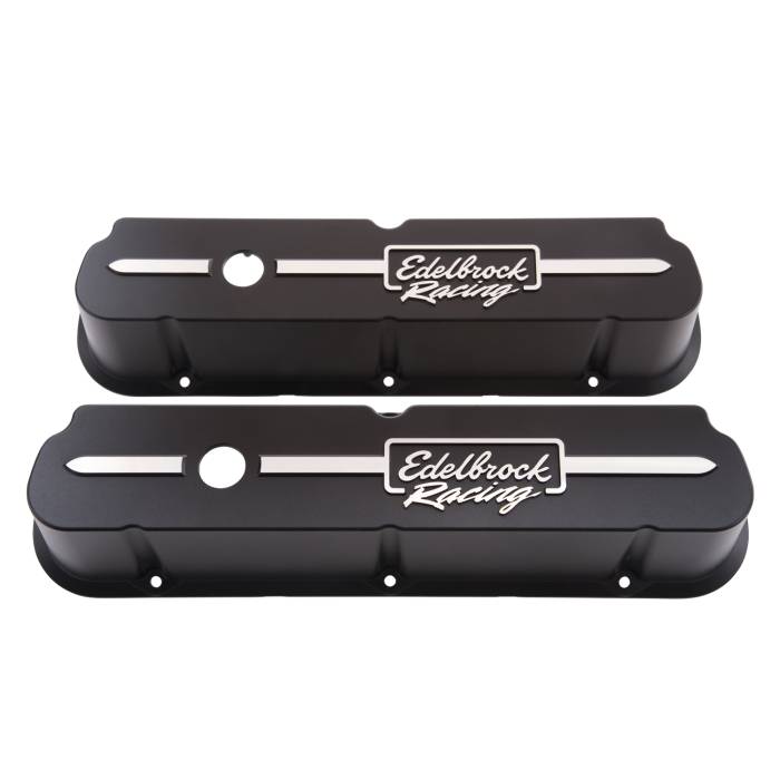 Edelbrock - Edelbrock Racing Series Valve Covers 41653