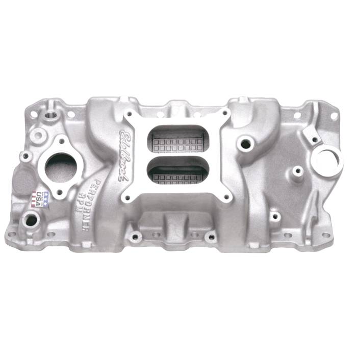 Edelbrock - Edelbrock RPM SBC Dual Plane Intake Manifold 7101