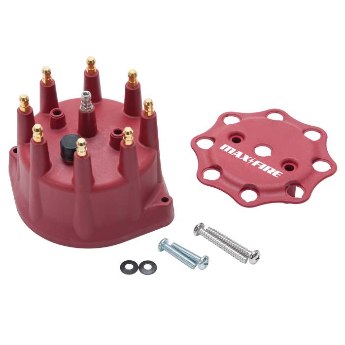 Edelbrock - Edelbrock Edel Max-Fire Distributor Cap & Retainer 22731