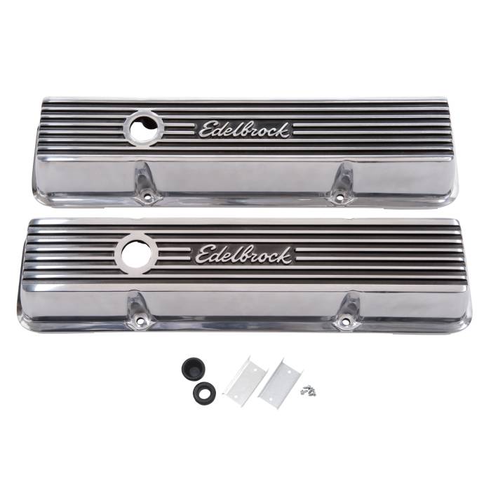 Edelbrock - Edelbrock Engine Valve Cover Set 4263