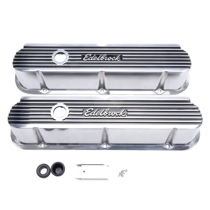 Edelbrock - Edelbrock Engine Valve Cover Set 4264