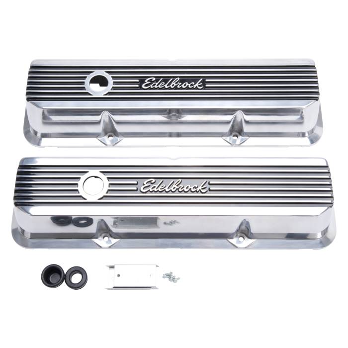 Edelbrock - Edelbrock Engine Valve Cover Set 4277