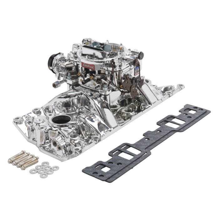 Edelbrock - Edelbrock Engine Intake Manifold / Carburetor Kit 20284