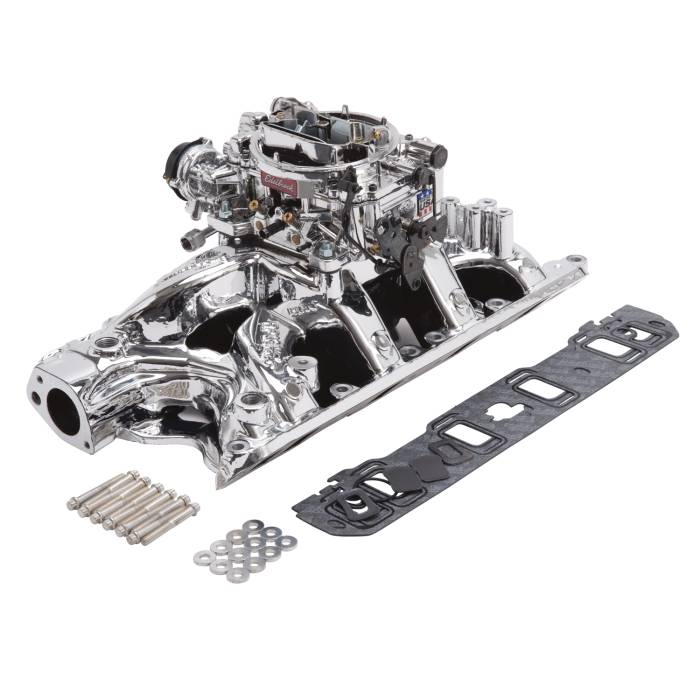 Edelbrock - Edelbrock Engine Intake Manifold / Carburetor Kit 20344