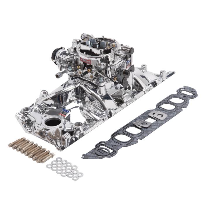 Edelbrock - Edelbrock Engine Intake Manifold / Carburetor Kit 20624