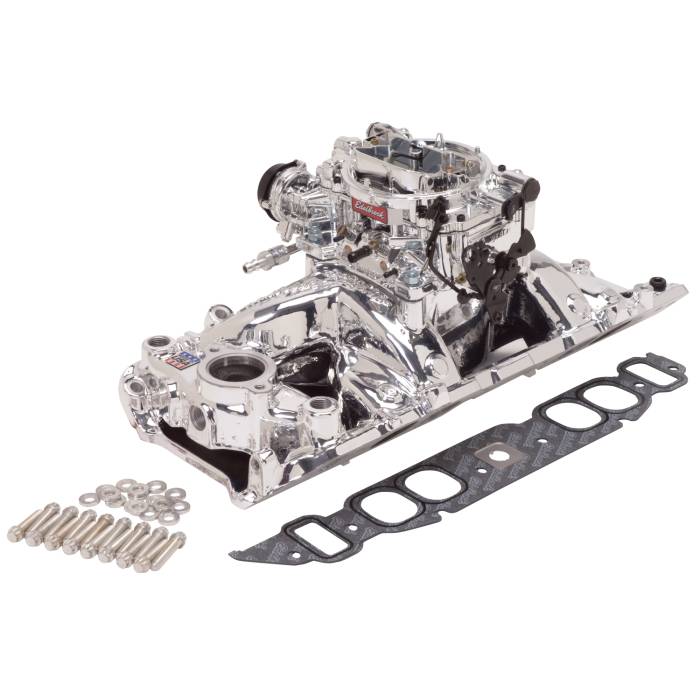 Edelbrock - Edelbrock Engine Intake Manifold / Carburetor Kit 20634