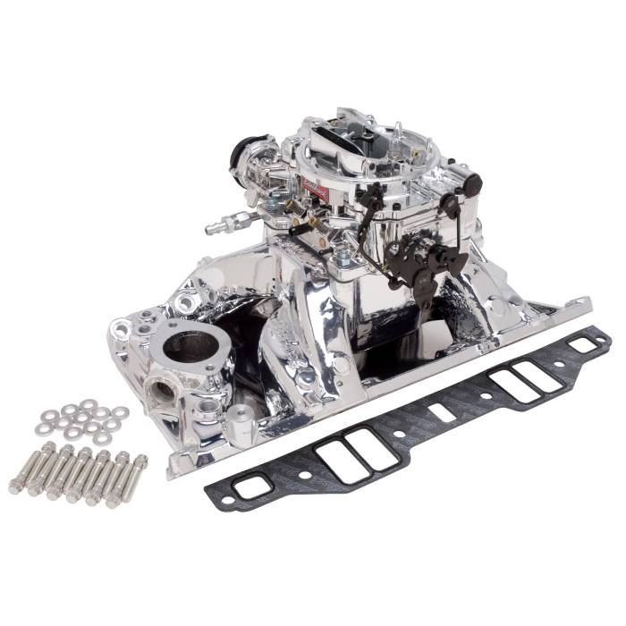 Edelbrock - Edelbrock Engine Intake Manifold / Carburetor Kit 20754