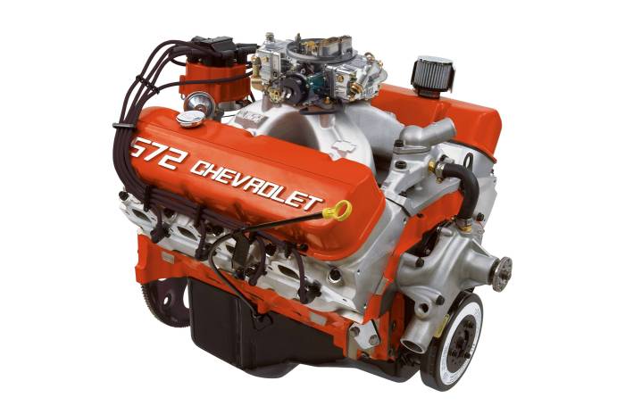 Chevrolet Performance Parts - Chevrolet Performance Crate Engine ZZ572 Street 572 CID 620 HP 19331583