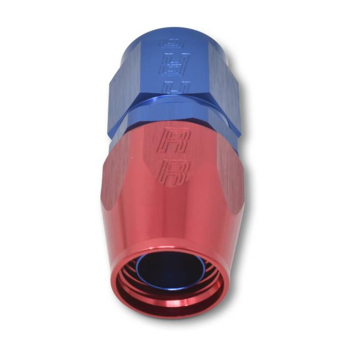 Russell - Russell 20AN ProClassic Straight Hose End With Red/Blue Finish 610070