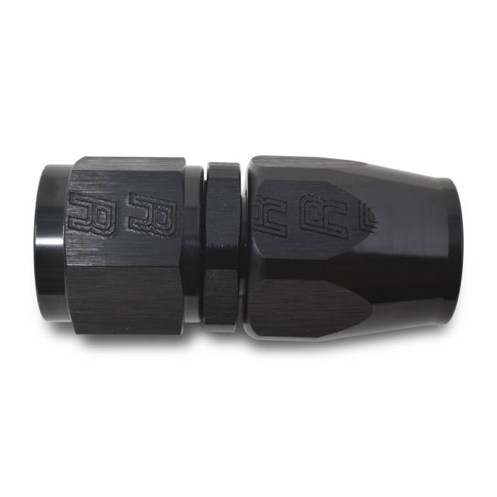 Russell - Russell 6AN ProClassic Straight Hose End With Black Finish 610025