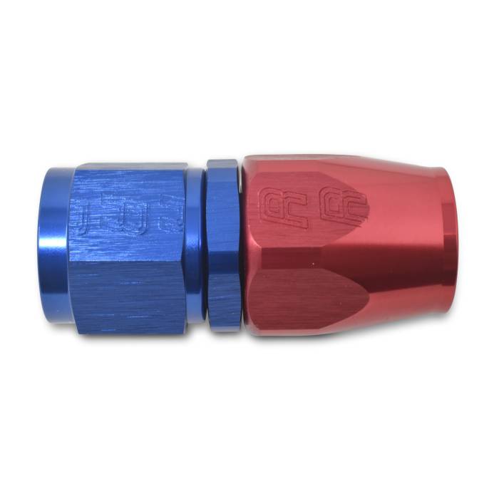 Russell - Russell 16AN ProClassic Straight Hose End With Red/Blue Finish 610060