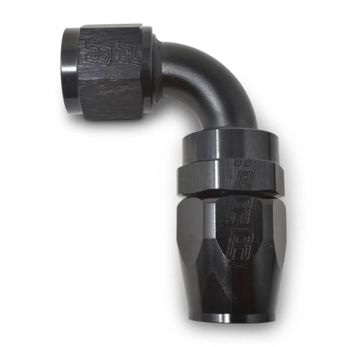 Russell - Russell 4AN ProClassic 90 Degree 1/2" Radius Hose End With Black Finish 610155