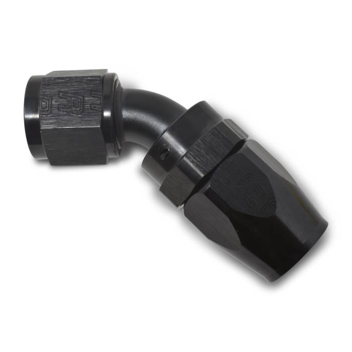 Russell - Russell 12AN ProClassic 45 Degree Hose End With Black Finish 610125