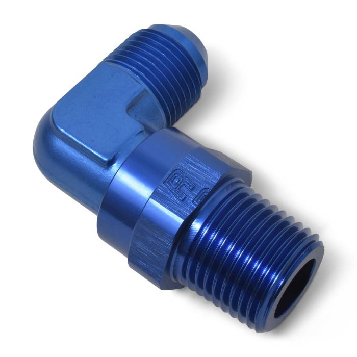 Russell - Russell 90 Deg. Male AN To Male Swivel NPT Adapter Fitting 614120