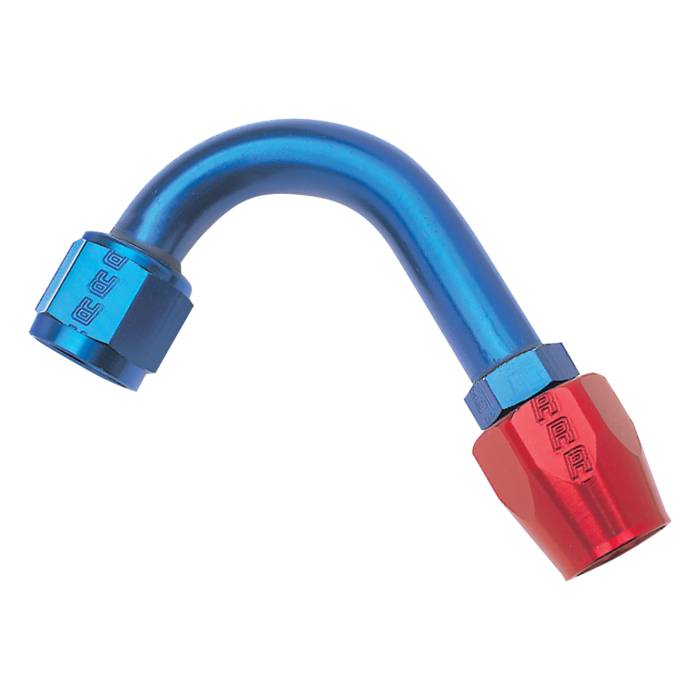 Russell - Russell 12AN ProClassic 120 Degree 1-1/2" Radius Hose End With Red/Blue Finish 610250