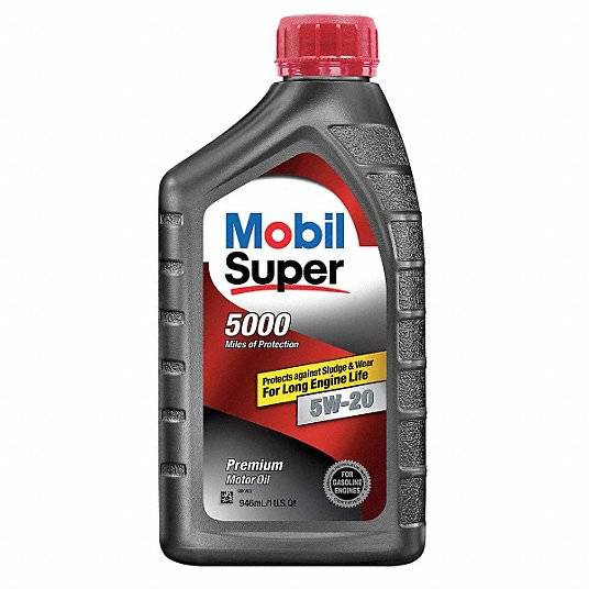 Mobil 1 - 19417790 - 5W20 Mobil Super 5000 Oil - 1 Quart