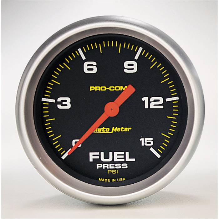 AutoMeter - AutoMeter Pro-Comp Electric Fuel Pressure Gauge 5461