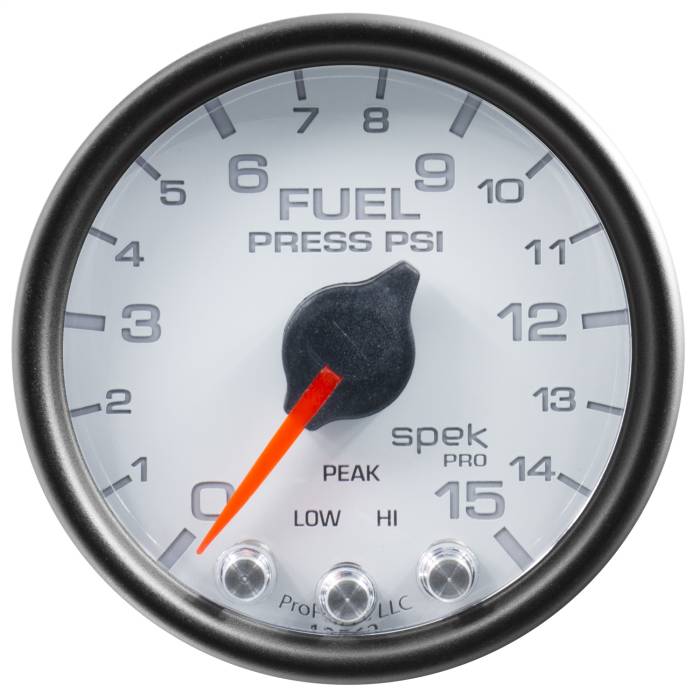 AutoMeter - AutoMeter Spek-Pro Electric Fuel Pressure Gauge P31512