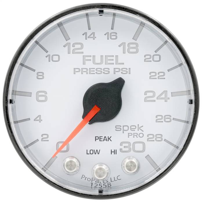 AutoMeter - AutoMeter Spek-Pro Electric Fuel Pressure Gauge P316128