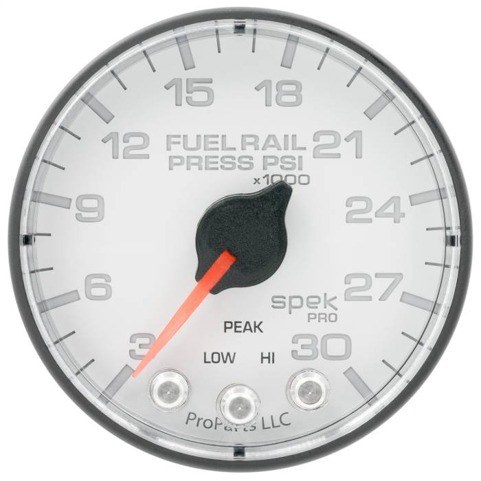 AutoMeter - AutoMeter Spek-Pro Fuel Rail Pressure Gauge P321128