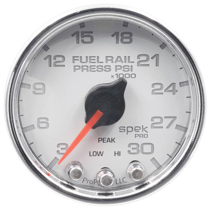 AutoMeter - AutoMeter Spek-Pro Fuel Rail Pressure Gauge P32111