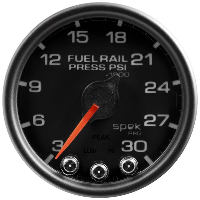 AutoMeter - AutoMeter Spek-Pro Fuel Rail Pressure Gauge P32132