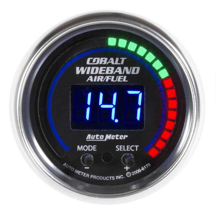 AutoMeter - AutoMeter Cobalt Digital Air/Fuel Ratio Gauge 6197