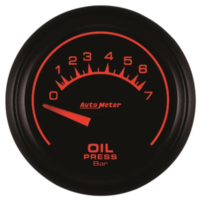 AutoMeter - AutoMeter ES Electric Oil Pressure Gauge 5927-M