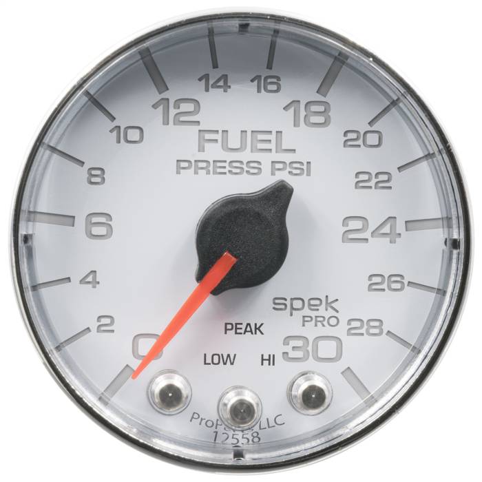 AutoMeter - AutoMeter Spek-Pro Electric Fuel Pressure Gauge P316118