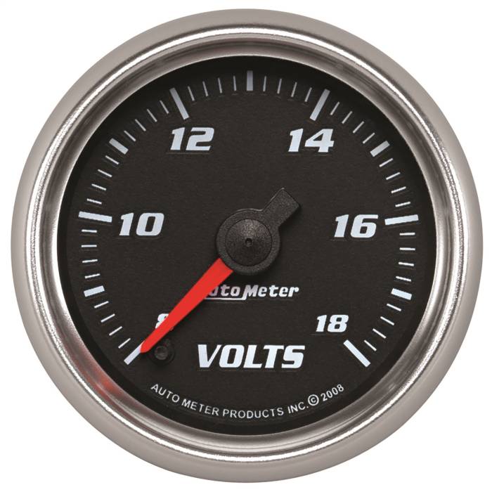 AutoMeter - AutoMeter Pro-Cycle Digital Voltmeter Gauge 19692