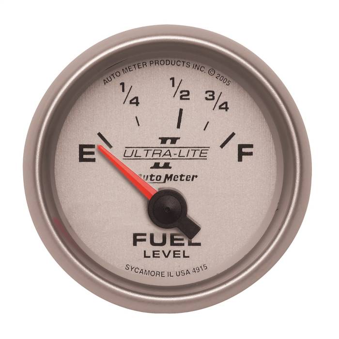 AutoMeter - AutoMeter Ultra-Lite II Electric Fuel Level Gauge 4915