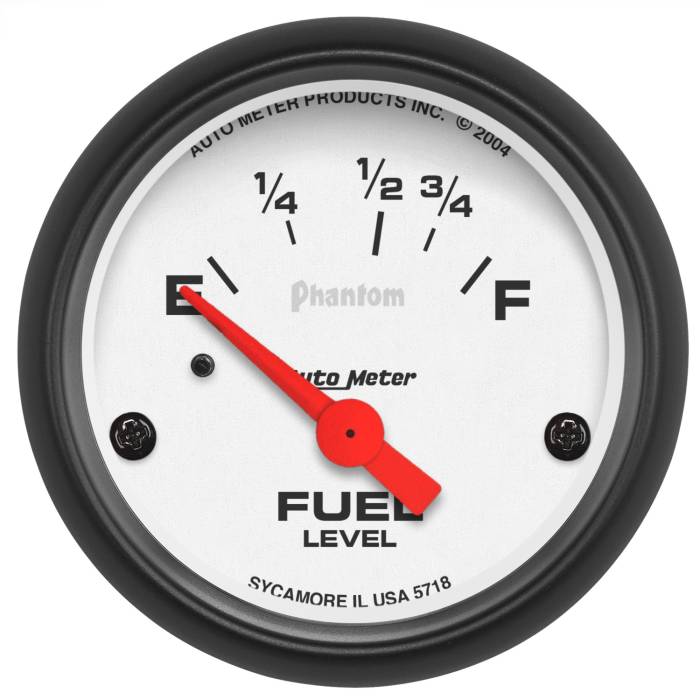 AutoMeter - AutoMeter Phantom Electric Fuel Level Gauge 5718