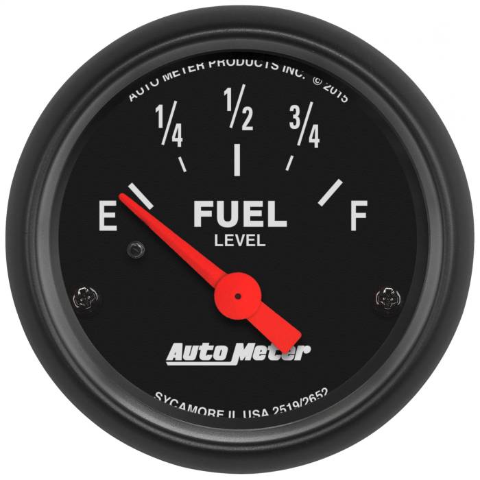 AutoMeter - AutoMeter Z-Series Electric Fuel Level Gauge 2652