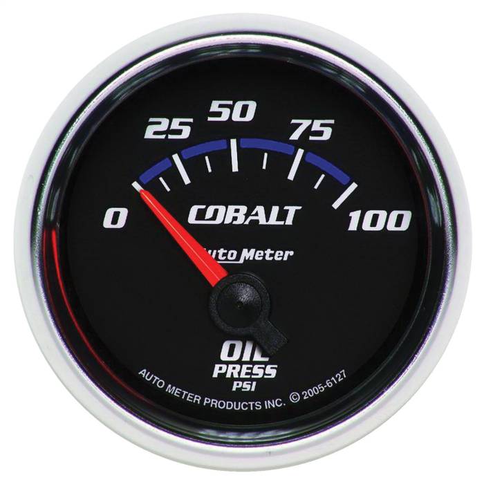 AutoMeter - AutoMeter Cobalt Electric Oil Pressure Gauge 6127