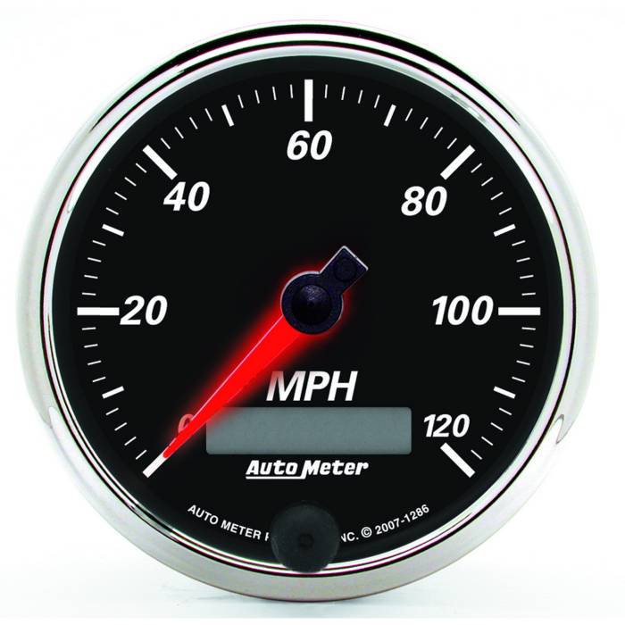 AutoMeter - AutoMeter Designer Black II Electric Programmable Speedometer 1286