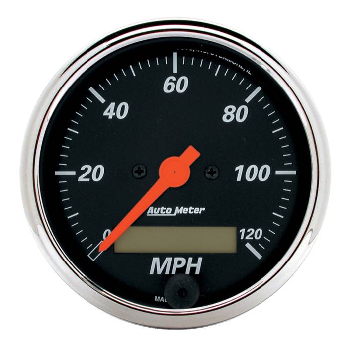 AutoMeter - AutoMeter Designer Black Electric Programmable Speedometer 1487