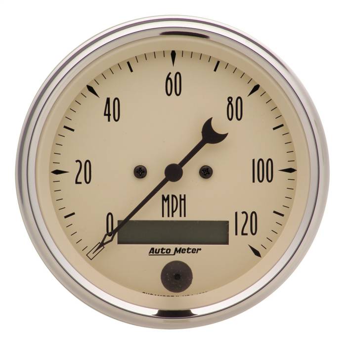 AutoMeter - AutoMeter Antique Beige Electric Programmable Speedometer 1880