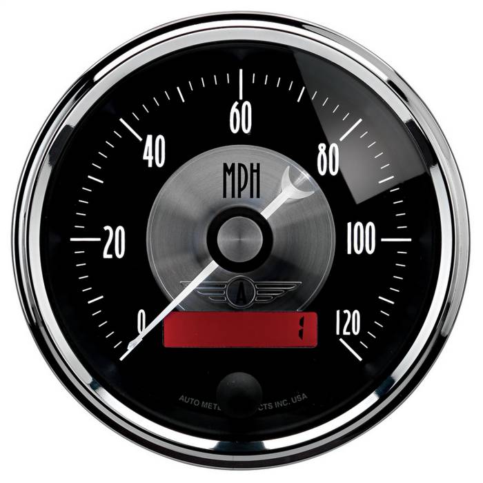 AutoMeter - AutoMeter Prestige Series Black Diamond Electric Programmable Speedometer 2086