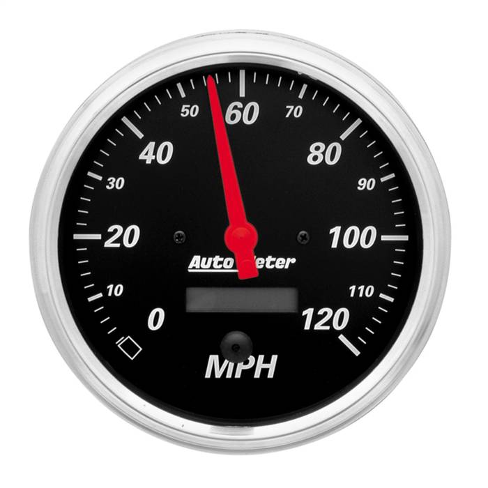 AutoMeter - AutoMeter Designer Black Electric Programmable Speedometer 1489