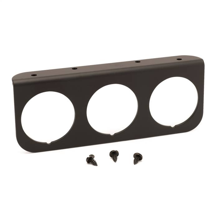 AutoMeter - AutoMeter Mounting Solutions Black Aluminum Gauge Panel 2238