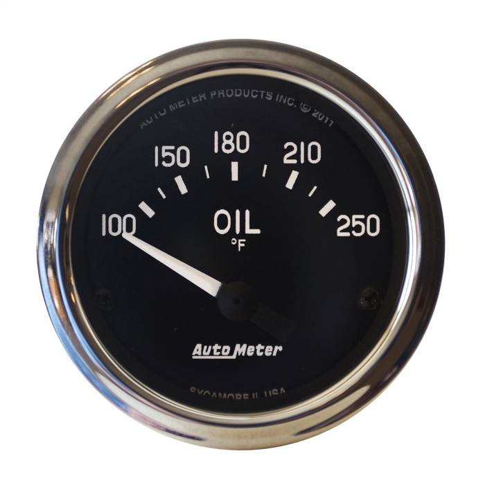 AutoMeter - AutoMeter Cobra Electric Oil Temperature Gauge 201018