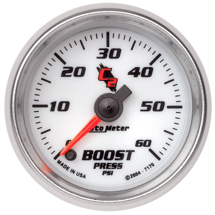 AutoMeter - AutoMeter C2 Electric Boost Gauge 7170