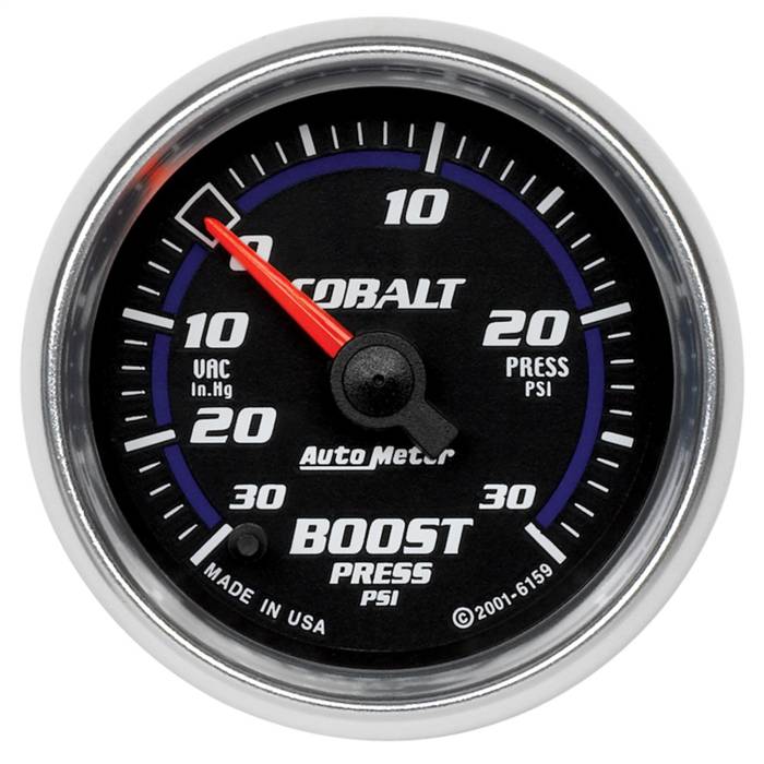 AutoMeter - AutoMeter Cobalt Electric Boost/Vacuum Gauge 6159