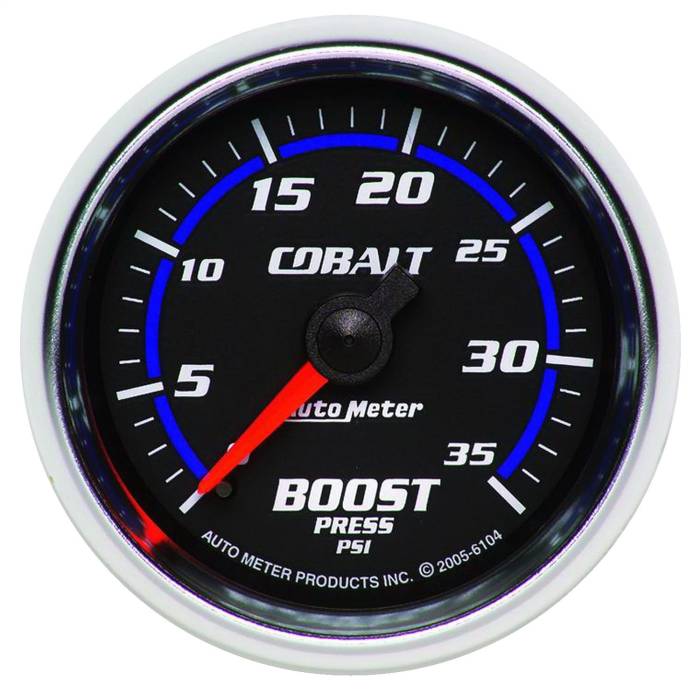 AutoMeter - AutoMeter Cobalt Mechanical Boost Gauge 6104