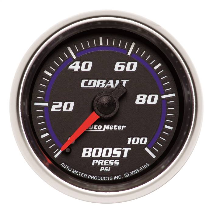 AutoMeter - AutoMeter Cobalt Mechanical Boost Gauge 6106